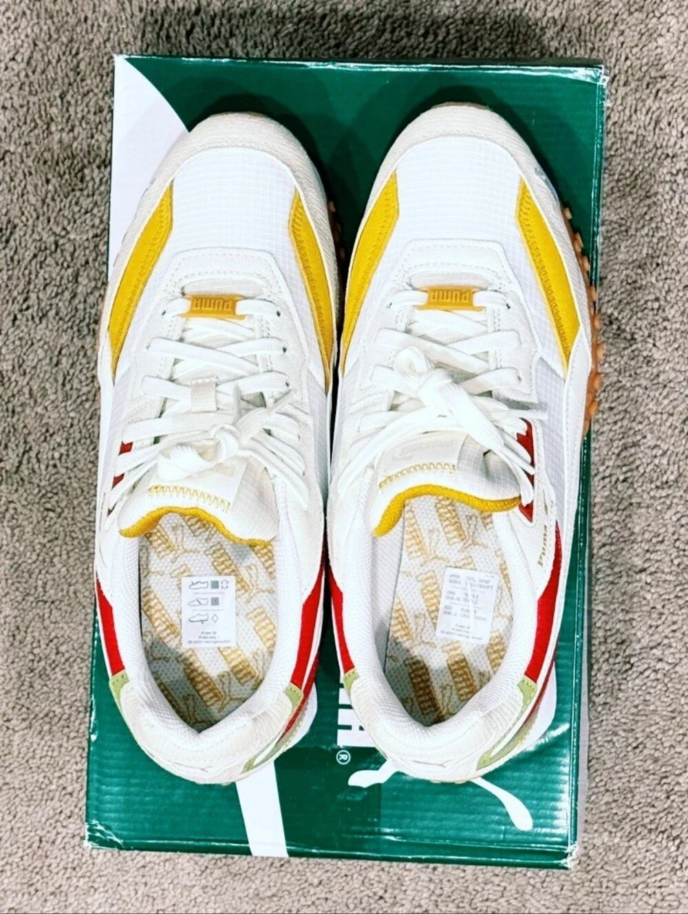 Puma Blktop Rider Multicolor, US Men Size 10 Sneakers Shoes 395907-09